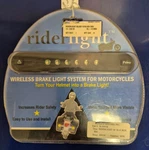 Riderlight Motorcycle Helmet Wireless Brake System W/transmitter Black Box. Fixed Price $45.00.