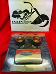 Harley Kuryakyn Front Led Turn Signal Conversion - New Bullet Amber Lens. Fixed Price $89.99.