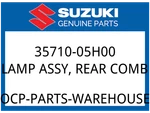Suzuki Oem Part 35710-05H00 Lamp Assy, Rear Combination. Fixed Price $536.03.