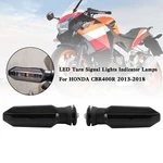 Led Turn Signal Lights Indicator For Honda CRF250 CB500 CB650F CTX700 Smoke Ue. Fixed Price $17.68.