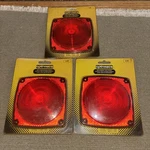 Lot Of 3. Optronics Red Replacement Lens/gasket. A8R New Free Shipping!. Fixed Price $16.00.