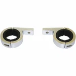 Custom Dynamics CD-125-C Tube Clamps For Led Billet Bullets 1.25IN. Chrome. Fixed Price $64.95.