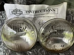 (2) Harley Davidson Road King Lights Wagner 12.8V 4449 30W. Fixed Price $45.00.