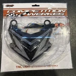Competition Werkes Integrated Tail Light Stealth Black Kawasaki ZX6R/ZX636 13-18. Fixed Price $95.00.