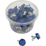 Chris Products CH40B Blue License Plate Reflector 40PK Usa. Fixed Price $34.75.