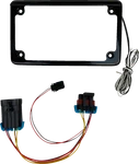 Custom Dynamics Lighted License Plate Frame For Xp CD-LPF-RZR2, Gloss Black. Fixed Price $64.20.