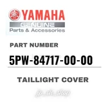 Yamaha Genuine Oem Parts Taillight Cover 5PW-84717-00-00 For YZF-R1. Fixed Price $41.33.