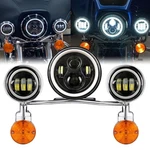 7" Led Headlight + 4.5" Fog Passing Lights Bar For Yamaha V-star Xvs 1100 950. Fixed Price $195.99.