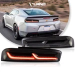 Vland Led Tail Lights For Chevy Camaro 2016-2018 Drl Full Smoked Rear. Fixed Price $279.99.