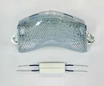 05-06 ZX6RR 636, 06-07 ZX10R Led Clear Tail Light Integrated Signals Sequential. Fixed Price $99.95.