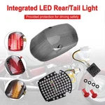 Integrated Led Rear/tail Light For Honda Sabre Shadow Ace Deluxe Valkyrie Black. Fixed Price $52.65.