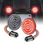 Black 2" 1157 Rear Red Led Turn Signal Tail Brake Lights For Harley Davidson. Fixed Price $29.99.