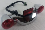 Harley 14-23 Touring Street Glide Chrm Rear Turn Signal Tail Light Bar 73314-10. Fixed Price $99.00.