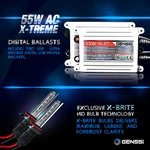 Genssi 55W Treme Hid Bulbs Kit Xenon White Or Blue H11B H4 9003 9006. Fixed Price $44.95.