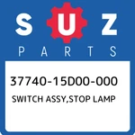 37740-15D00-000 Suzuki Switch Assy,stop Lamp 3774015D00000, New Genuine Oem Part. Fixed Price $26.82.