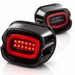 Eagle Lights Halos Layback Led Tail With Turn Signals For Harley-davidson. Fixed Price $99.99.