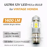 Ultra Hi/lo 12V Led Light Bulb For Honda 34901-HC3-003 45/45 Ac/dc Visib. Fixed Price $16.99.