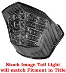 Ako Racing Integrated Led L.e.d. Smoke Tail Light For Kawasaki ER-6N 2008-2011. Fixed Price $26.62.