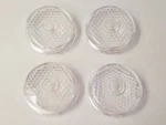 Big Dog Motorcycles Oem Clear Turn Signal Lenses X4 Set (honeycomb) 2004-11. Fixed Price $19.95.