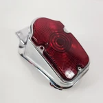Oem Harley Davidson Tombstone Light Vintage Glide Softail Chrome Panhead. Fixed Price $284.95.