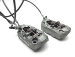 Left Right Front Brake Calipers Pads Set 2017 Ducati Multistrada 950 2866A. Fixed Price $367.19.