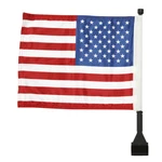 Saddlebag Trunk Mount American Flag Kit Fit For Harley Touring 1993-2022. Fixed Price $27.99.