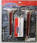 Kuryakyn 7262 Led Rear Saddlebag Accents Chrome Red For Harley New. Fixed Price $229.99.