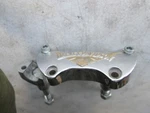 Harley-davidson Accessory Bar&shield W/wings Handlebar Risers Shovelhead. Fixed Price $35.00.