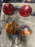 Harley Oem Xl Fxr Turn Signal Set Amber Red Chrome 1990 Softail Front Back 4. Fixed Price $65.56.