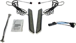 Custom Dynamics Smoked Lens Led Fork Reflector Lights 10-13 Harley Touring Flhx. Fixed Price $209.95.