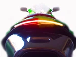 *smoked 07-08 Kawasaki ZX6R Integrated Tail Light Kit With Tag Bracket. Fixed Price $89.95.