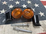 Harley Rear Right & Left Turn Signal Assembly (oem #73291-10) #68480-02). Fixed Price $40.00.