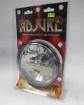 Harley Adjure 3/4 Ice Smooth Headlight Clear Lens W/ H4 Bulb Kuryayn 2350. Fixed Price $129.21.