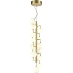 Atlas Lighting & Home CL11210-GD Keir Led 8 Inch Gold Chandelier Ceiling. Fixed Price $622.00.