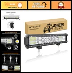 17" Led Work Light Bar 25200 Lumen Spot Flood Combo Beam, Waterproof Off-road. Fixed Price $65.99.