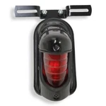 Black Beehive Taillight With Number Plate Mount For Harley-davidson Custom. Fixed Price $49.71.