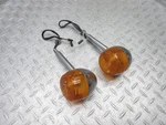 2004 02-08 Triumph Bonneville America Rear Turn Signals Indicator Left Right Set. Fixed Price $65.05.
