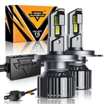 2X Auxbeam H4 9003 Led Headlight Bulbs Canbus High Low 20000LM Super Bright. Fixed Price $39.99.