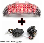 Sequential Clear Led Tail Light + Flush Mount Turn Signals Fits 06-07 CBR1000RR. Fixed Price $114.95.