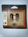 Original Harley Davidson Red Wedge Light Bulbs 75154-00 Nos 2 Pack. Fixed Price $9.99.