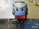 2008 - 2009 Suzuki GSX1300 Bk Big King Rear Fender Tail Light W/ Tag Bracket. Fixed Price $150.00.