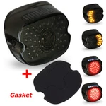 Smoke Led Tail Light Brake Turn Signals For Harley Electra Glide Fat-boy Flstf. Fixed Price $21.80.