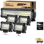 Triple Row Spot Flood Combo Led Light Bar - 54000 Lumen Night Driving Essential. Fixed Price $79.95.