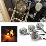 4X Motorcycle Bulb Turn Signals Indicator Lights Lamp For Harley Custom Chrome. Fixed Price $35.99.