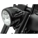 Drag Specialties Black Headlight Nacelle Kit For 7" 86-17 Harley Softail. Fixed Price $496.03.