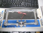 Nos Drag Specialties Led Skull License Plate Frame DS-270099. Fixed Price $29.98.