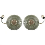 Custom Dynamics PB-AW-1157-T Flat Probeam Amber/white Ringz Inserts W/. Fixed Price $124.95.