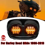 Dot E24 Led Headlight Drl Hi/low Beam For Harley Road Glide 1998-2013 Plug&play. Fixed Price $201.40.