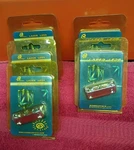Lot Of 5 Street Glow Lazer Leds Sunbeam Tech - 3 Blue And 2 Amber Nos. Fixed Price $29.99.