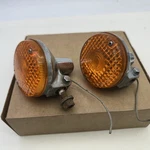 Pair Of Stanley Motorcycle Turn Signal Housing & Lens Japan Kawasaki 045-6588. Fixed Price $39.95.